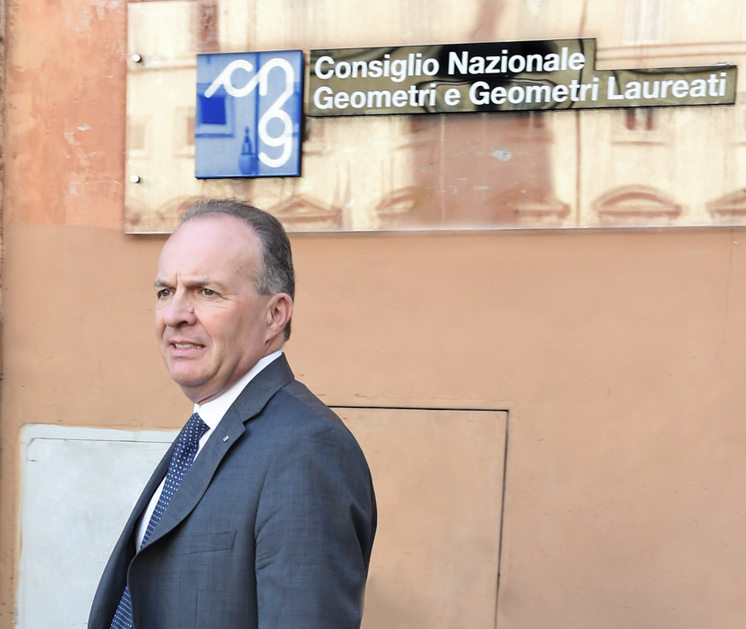 Maurizio Savoncelli presidente Consiglio nazionale geometri