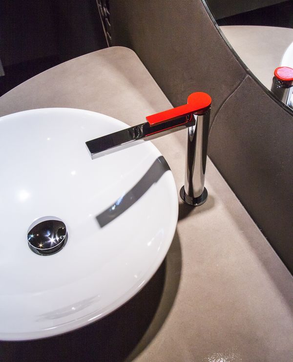 Maniglia A Leva Per Rubinetto Lavabo - Sostituzione In Lega Di Zinco, 35mm, Singola - Foto 3