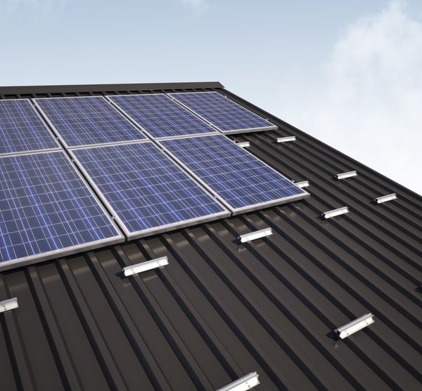 Renusol | Ms+ Portrait fissa i moduli fotovoltaici in verticale sul tetto, con un rendimento maggiore.