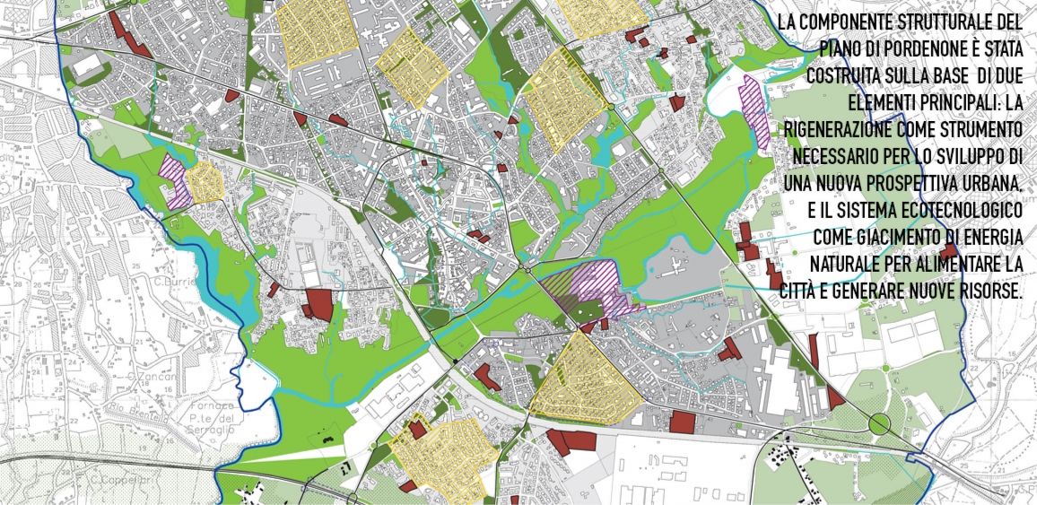 Pordenone: il nuovo Piano di Pordenone può essere considerato un progetto di rigenerazione urbana esteso all’intera città.
