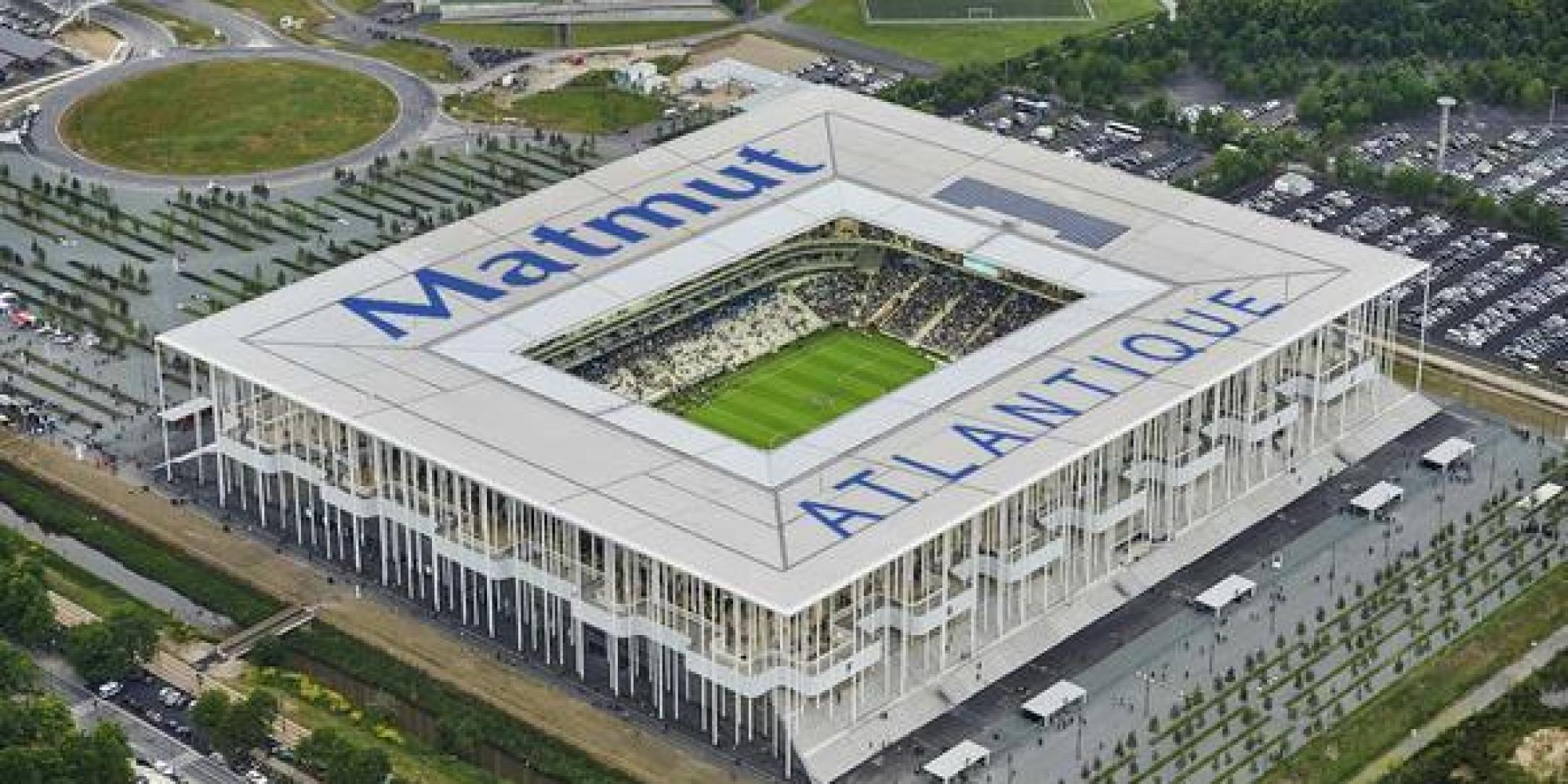 Lo stadio Matmut Atlantique a Bordeaux. 