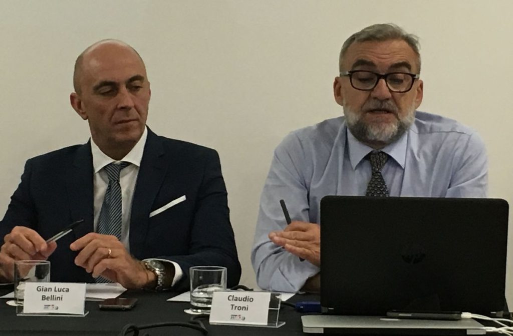 Da sinistra Gianluca Bellini e Claudio Troni del Gruppo Made.