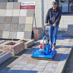 La prova della piastra Weber VPR 700 presso l'impresa Record Bagattini.
